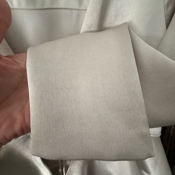 Alexis Cream Tie-Front Ruffle Jacket - Picture 4 of 7